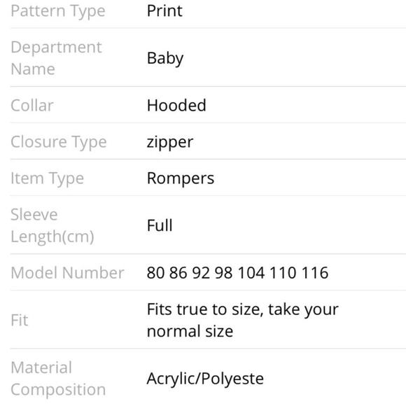New fall rain suit snowsuit 18 mo. - Picture 10 of 11